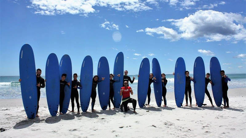 Experience the thrill of riding a wave at one of New Zealand's most iconic beaches with a 2hr surf lesson brought to you by the O'Neill Surf Academy!